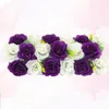 Party Decoration Artificial Flower Wedding Road Cited Peony Hydrangea DIY Arched Door Row Window T Station