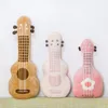 Cushion/Decorative Pillow Guitar Cushion 3D Ukulele Cute Toy Pillows Car Sofa Couch Decoration Soft Warm Throw Christmas Gift