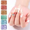 Nail Glitter Four Lily Metallic Solid Pearl Watercolor Paint Chrome Pigment For Art Tips Drawing Liner Decoration Blooming Flower DIY Prud22