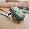 USB Portable Mini Electric Fant портативные маленькие вентиляторы настольный Filent большой ветер висит шеи, встроенный в 2000 мАч 3 Gear DHL