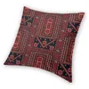 クッション/装飾的な枕3花パレスチナの刺繍クッションカバー45x45装飾3DプリントパレスチナTatreez民俗アート投げ