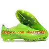 Мужские футбольные туфли зажимы на открытом воздухе x Ghosted AG футбольные ботинки Scarpe Da Calcio по прибытии Размер 36-45