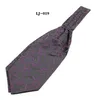 mens ascot tie casual cravat dress shirt suit wide necktie men039s accessories neckties brand neckwear man pink blue red5312990