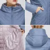 MIEGOFCE Designer Womens Cotton Jacket with Zipper and Mid-Length Resistant Hooded Collar Female Raincoat Windproof 210923