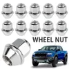 20 stks Legering Wiel Nuts M12 x 1,5 19mm Bolt Lug Stud voor Ford Focus MK1 MK2 MK3 S-T R-S Auto Styling