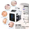 Ny Hydro Dermabrasion Diamond Microdermabrasion Machine Facial Oxygen Maskin för salong Använd Anti Aging Wrinkle med RF Ultraljud Jeet Peel Skin Care Device