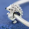 925 Sterling Silver Nino the Hedgehog Charm Bead For European Pandora Jewelry Charm Bracelets