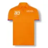 T-shirt F1 T-shirt a maniche corte Polo a maniche corte 2022 Casual Team Uniform Formula 1 Uniforme da corsa con lo stesso stile può essere personalizzato