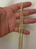 Real 10k Yellow Gold Plated Mens Miami Cuban Link Chain Necklace Thick 6mm Box Lock H1027