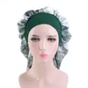 Tie Dye Print Turbanu Kapelusze Dla Kobiet Kobiet Sen Hair Hat Długie Cylindryczne Czapki Czapki Muzułmańskie Indie Naklejki Uzupełnić Narzędzie