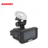 Marubox M600R車DVRレーダー検出器GPS 3 In 1 HD1296P 170°Angleロシア語ビデオレコーダーロガー出荷