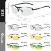 Design DayNight photochromic polariserade solglasögon män som kör glasögon kameleon eyewear UV400