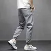 Мужские джинсовые Jogger Harem Jogger Bang Mount Buard Carajuku грузовые джинсы хлопка повседневная гарем джинсовые брюки хип-хоп мужские брюки 211201