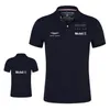 Летняя рубашка поло с коротким рукавом Aston бренды классические гольф дышащие топы футболки хлопчатобумажные мужские рубашки поло гоночной одежда 210329