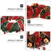 1pc kunstmatige krans hanger kerst decoratieve garland creatieve versiering Y0901