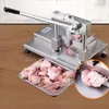 マニュアル冷凍肉の骨を切断するカッターマシンレッグカッターフィッシュリブ骨リボンフィッシュギロチンカットマシン