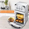 US STOCK Geek Chef Air Fryer Toaster Oven, 4 Slice 19QT Convection Airfryer Countertop Oven Fry Oil-Free, Cooking 4 Accessories a28 a36