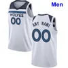 Skärmtryck Basket Karl Towns Jersey D Angelo Russell Jarrett Culver Jake Layman Josh Okogie Män Kids Kvinnor