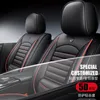 Capa de assento de carro de cobertura completa de luxo para BMW M Sport M3 M5 E46 E39 E60 F30 E90 F10 E36 X1 X3 X5 X6 PU Couro Auto Interior Cushion