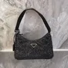 バッグダイヤモンドの女性の肩2021夏8色脆い財布のファッションレディーデザイナーの贅沢なブランドのハンドバッグブリンディングナイロン高品質