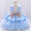 Baby Wholesale Kids Birthday Party Dress Princess Pengpeng Skirt Art Children's Formal Attire With European And American Lacet evening