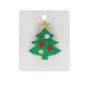 Pins, broscher Mode Jul Multicolor Reindeer Brown Tree Elk Badge Små Brosch Kvinnor Party Smycken Gåvor
