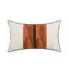 Coussin/oreiller décoratif 2 pièces couleur Caramel lumière housse de luxe 45*45 cm canapé jeter décor à la maison pour coussin de lit de voiture