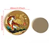 2022 Nuovo Anno Moneta D'oro Dodici Zodiaco Tigre Bue Monete Commemorative Collezione Regalo Monete Decorative Collezione Decorazione Merci