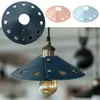 Lamp Covers & Shades Hollow Leather Cover Outdoor Camping Led Lampshade Decor Tent Lantern Light Hood Cap Modern Home