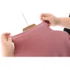 High Elasticity Women Base T-shirt Bottoming Basic Tee Tops Cotton Turtle Neck Half Sleeve Slim Femme T Shirts 210623