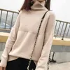 Autumn Pullover Turtleneck Women Sweaters Winter Long Sleeve For women Loose Casual Knitted Jumper Sweater 11123 210508