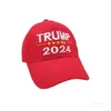 États-Unis 2024 Trump Élection présidentielle Élection présidentielle Casquettes Trump Hat Casquette de baseball Réglable Coton T2I51761