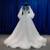 Plus Size Dresses Real Picture Wedding Dresses With Long-sleeve Appliqued Race Vintage Ball Gown Wedding Dress Custom Made Vestidos De Novia