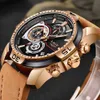 Lige Mens Watches Top Brand Luxury Leather Leather Quartz Clock Male Sport Waterproof Watch Gold Watch Men Relogio Masculino 2103299999988