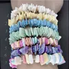 Women Girl Multicolor Hawaii Puka Shell Elastic Bracelets Strands for Party Travel Beach Fashion Jewelry Accessories