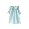 30% Silk 70% Cotton Super Quality Toddler Girls Pajama Dress Beautiful Comfortable Sleep Clothes 210619