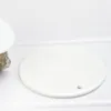 Blank White Sublimation Ceramic pendant Creative Christmas ornaments Heat transfer Printing DIY heart round decor DH9455