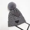 Adults Thick Warm Winter Hat For Women Soft Stretch Cable Knitted Pom Poms Beanies Hats Women's Skullies Beanie Girl Ski Cap