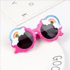 Детские солнцезащитные очки новые милые радужные детские солнцезащитные очки для мальчиков и девочек UV400 красочные очки прилив 1-5 лет