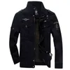 CHAIFENKO Giacca militare in cotone da uomo Bomber Soldier MA-1 Style Army s Coat Casual Pilot Tactics M-6XL 211217