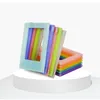 Mini kleurrijke DIY magnetische fotolijst koelkast koelkast magneet foto frame voor het houden van 3 inch foto's
