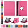 360 graders roterande PU-läderställ Smart Cases Skal för Ipad air mini 5 2 3 4 Pro 9.7 10.5 11 Galaxy tab P200 T510 T515 fodral