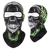 Toucas de ciclismo Máscaras Ski Balaclava Cobertura facial completa Respirável Crânio Pescoço Aquecedor Bicicleta à prova de vento Bandana Cachecol Caça Caminhadas Máscara de pesca