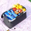 Borse da esterno Cestino da picnic pieghevole Conservazione del calore Borsa per il ghiaccio portatile Isolamento Shopping Cooler321E