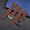 Watch Bands Vintage Genuine Leather Band Crazy Horse Straps 20mm 22mm 24mm 26mm Bracelet Men Watchbands Deli22