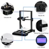 Skrivare Sunlu 3D -skrivar Kit S8 Plus Size Frame Parts Printing Extruder Platform Filament Hög Precision Roge22