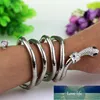 The Mortal Instruments City of Bones Isabelle Serpent Snake Bracelet Curved Chunky Stretch Cuff Bangle Retro Snake Bangle Gift Factory price expert design Quality