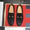 l5 Italia di alta qualità di marca casual nero femminile pompe classiche moda pompe donne rivetto punta quadrata tacco basso slip on scarpe basse