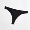 Ice Silk Women Panties Seamless Thin Nylon G-string Thongs Elasic Low-rise Lingerie Breathable Briefs Underwear Plus Size