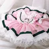 Baby Girl Lolita Dress Kids Hiszpański Princess Suknie Koronki Cartoon Cute Ball Suknia Skumne Dla Dziewczyn Birthday Party Vestidos 210615